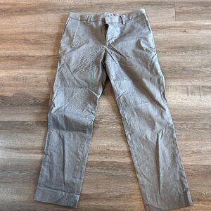 Men's Banana Republic Grey Wool Dress Pant